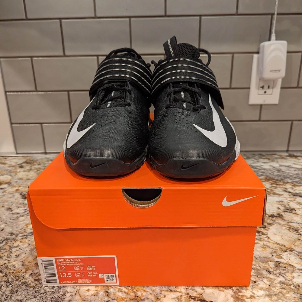 LIKE NEW: Size 12 - Nike Men's Savaleos Weightlifting Shoes